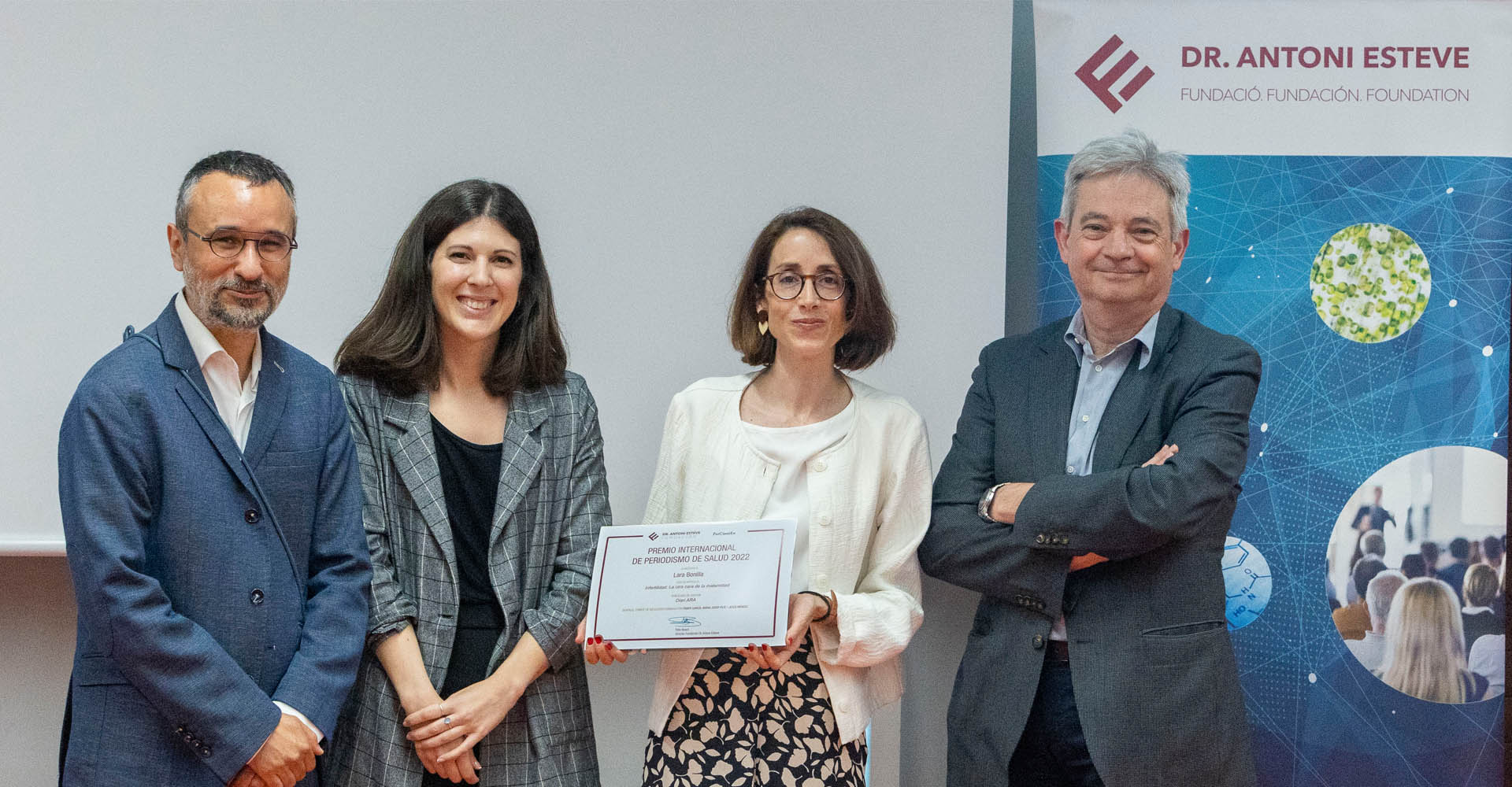 Premio Internacional de Periodismo de Salud Fundación Dr. Antoni Esteve - PerCientEx